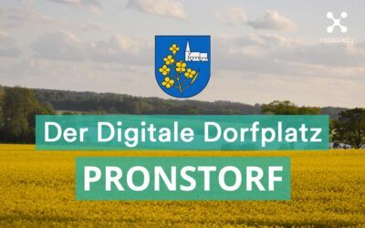 Pronstorf führt den Digitalen Dorfplatz ein